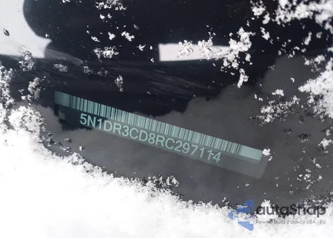 2024 Nissan Pathfinder Sl 4Wd z USA, uszkodzony, nr VIN 5N1DR3CD8RC297114